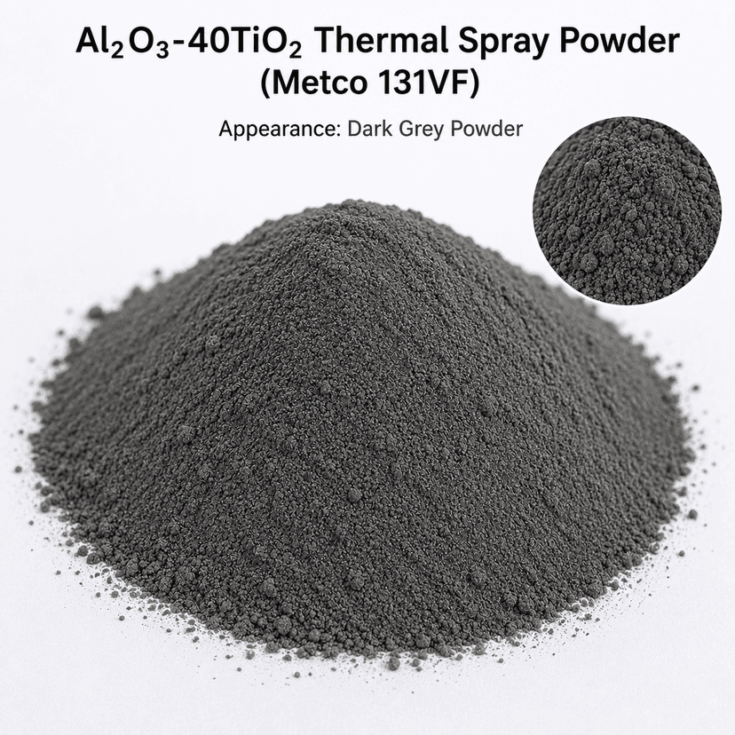 Al₂O₃-40TiO₂ Thermal Spray Powder (Metco 131VF) Al₂O₃-40TiO₂ Thermal Spray Powder (Metco 131VF)